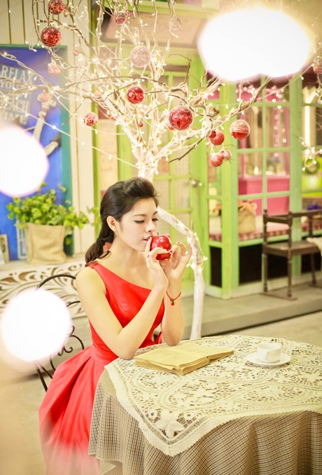Ngắm nữ sinh 1m70 mơ màng trong khung cảnh cổ tích - 5 Vũ Phong