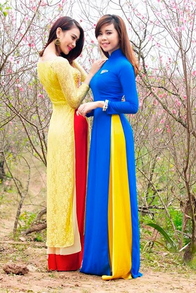Cặp đôi á khôi Imiss khoe sắc bên vườn hoa Xuân - 12 Hoàng Dung