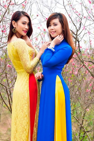 Cặp đôi á khôi Imiss khoe sắc bên vườn hoa Xuân - 13 Hoàng Dung