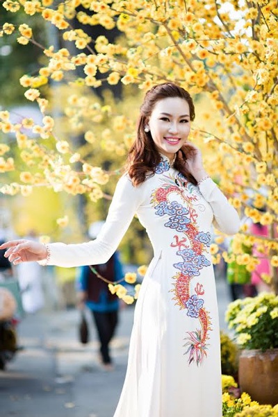 Siêu mẫu trẻ Thùy Linh mong năm mới “Mã đáo thành công” - 4 Hoàng Dung
