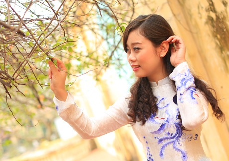 Ngắm 15 nữ sinh xinh đẹp nhất khoa Quốc tế ĐHQG - 7 Hoàng Hiền Trang