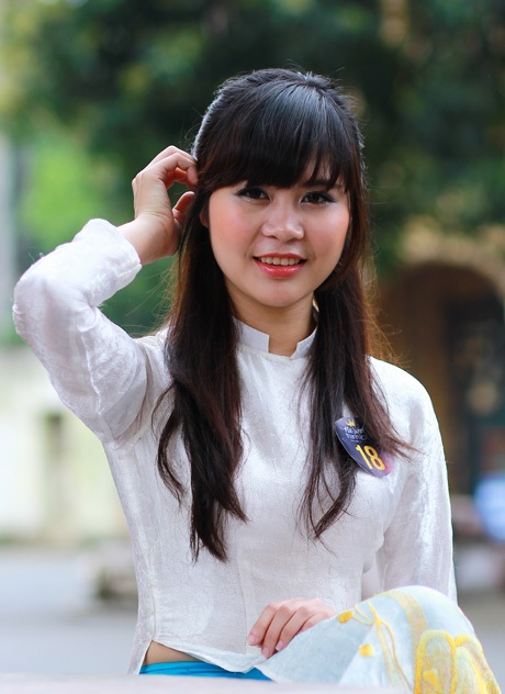 Ngắm 15 nữ sinh xinh đẹp nhất khoa Quốc tế ĐHQG - 1 Nguyễn Thị Thanh Loan