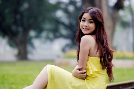 Nữ sinh "búp bê" trường Điện ảnh khoe sắc ngọt ngào - 7 Hoàng Dung