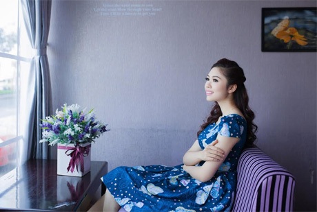 Hoa khôi Đà Nẵng khoe sắc rạng ngời - 6 Hoàng Dung