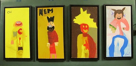 Khám phá thế giới của họa sĩ “nhí” Nem - 5 Một số tác phẩm của Nem.