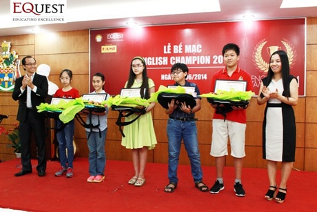 TPHCM dẫn đầu về điểm số tuyệt đối English Champion 2014