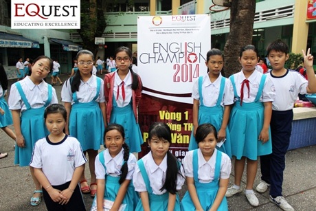 TPHCM dẫn đầu về điểm số tuyệt đối English Champion 2014