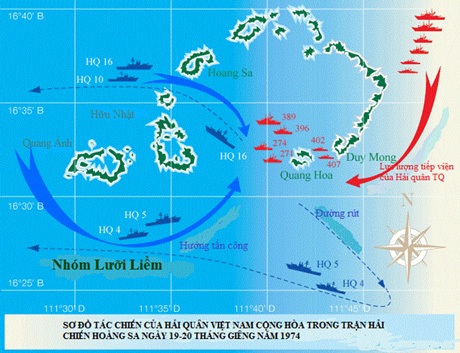 Quần đảo Hoàng Sa mãi mãi thuộc chủ quyền của Việt Nam - 2 Khai hỏa, Hải chiến Hoànŧ Sa 1974.