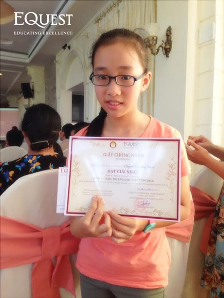 Huỳnh Hà Bảo Ngọc – học tiếng Anh như một niềm đam mê của bản thân