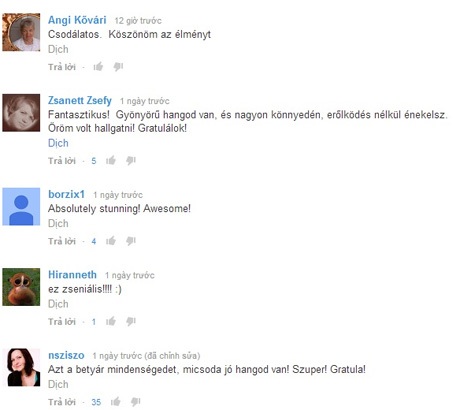 Chàng trai 9X Việt bất ngờ khiến báo chí Hungary “dậy sóng” - 3 Và những lời bình luận khen ngợi dành cho Đức Long.