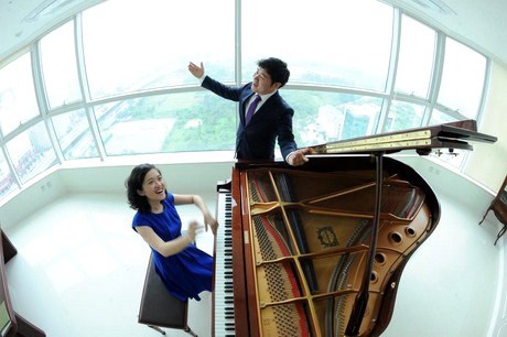 Trang Trịnh được các giáo viên gọi là “nữ nghệ sĩ dương cầm hạnh phúc”.