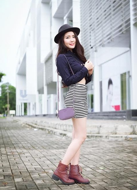 Biến hóa phong cách crop – top với Miss Áo dài Kim Phương - 11 Biến hóa phong cách crop – top với Miss Áo dài Kim Phương