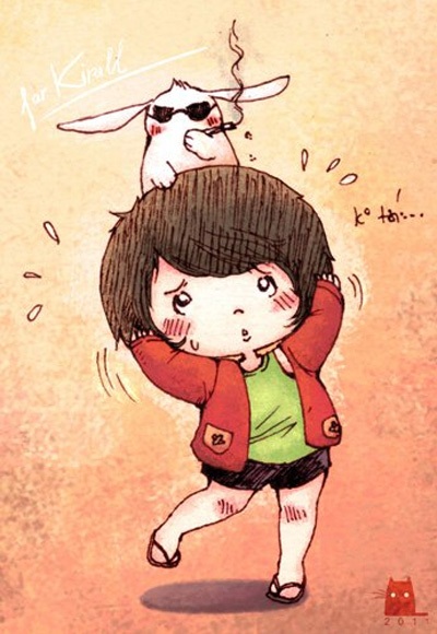 Tác giả “Tình yêu là gì?” bật mí chuyện tình yêu đời thường - 2 Những bức hình đáng yêu mà Minh Trang đã vẽ.