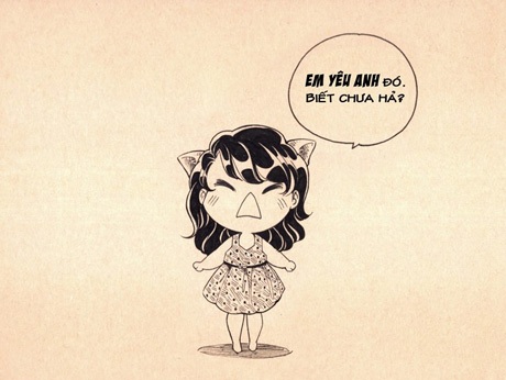 Bộ tranh “Tình yêu là gì” khiến dân mạng rung rinh - 8 Hoàng Dung