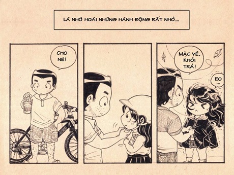 Bộ tranh “Tình yêu là gì” khiến dân mạng rung rinh - 4 Hoàng Dung