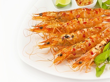 Tôm nướng muối ớt