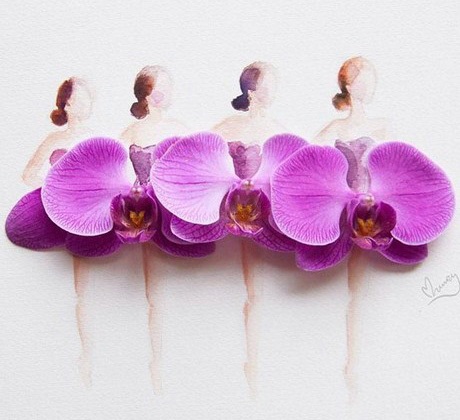 Mê mẩn thế giới thời trang gợi cảm từ muôn sắc hoa tươi - 9 Công việc sáng tạo đòi hỏi sự tỉ mẩn, công phu, khéo léo trong từng chi tiết.
