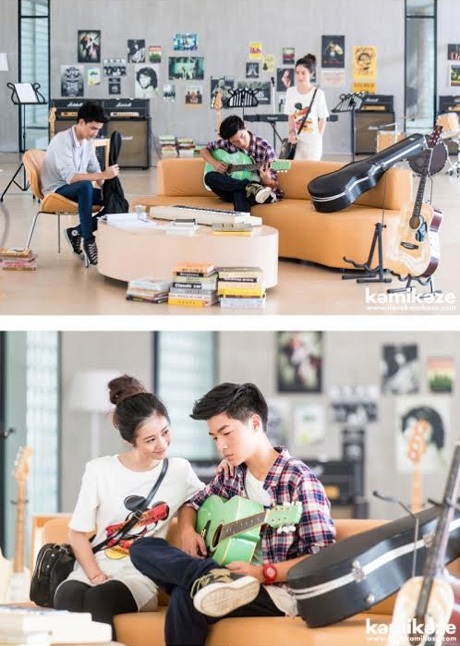 Và tham gia MV của một ca sĩ trẻ Thái Lan.