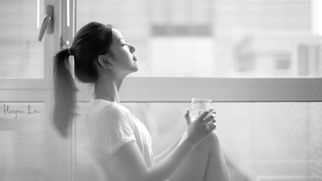 “Cô gái trà sữa” Trung Quốc đẹp tinh khiết trong bộ ảnh mới