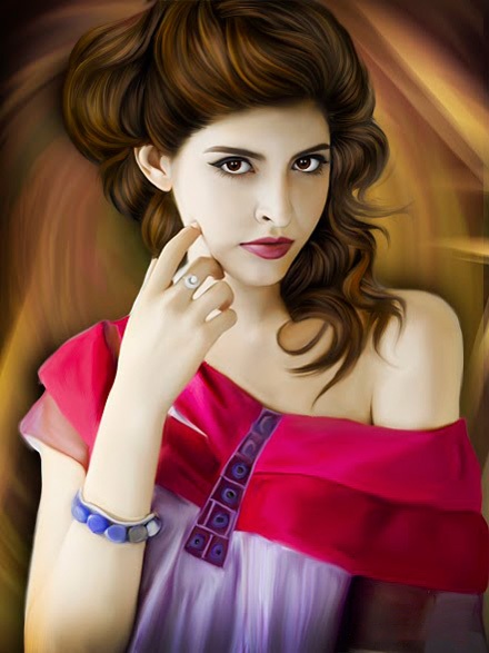 Người mẫu Andrea Aybar