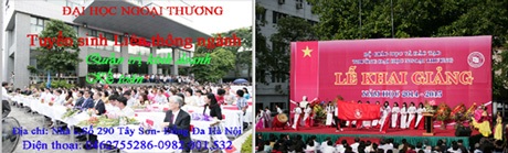 - Tuyển sinh liên thông Ngành Kế toán - Trường Đại học Ngoại Thương