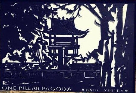 Mô hình Hà Nội thu nhỏ với những địa danh nổi tiếng