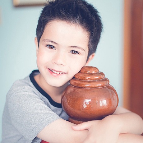 Cặp nhí Thái Lan đẹp như thiên thần “đốn tim” cư dân mạng - 3 Và vẻ đáng yêu của cô em gái Jenna