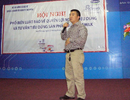 Vinamilk hỗ trợ Hội bảo vệ Người tiêu dùng Hải Phòng - 1 Vinamilk hỗ trợ Hội bảo vệ Người tiêu dùng Hải Phòng