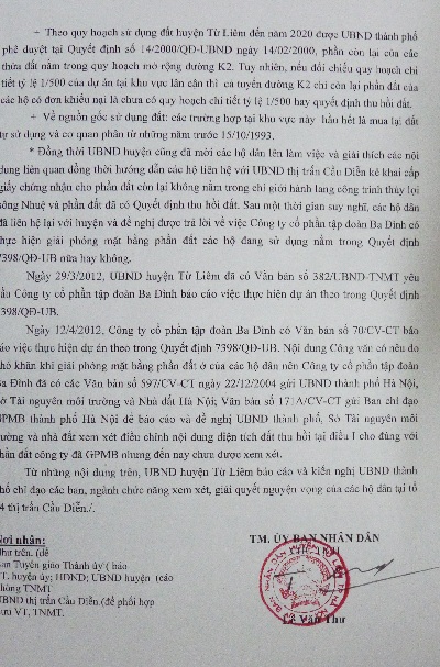 Hàng ngàn hộ dân vẫn phải "gặm nhấm" nỗi đau mang tên sổ đỏ - 4 TP. Hà Nội chưa đưa ra hướng giải quyết dù cấp dưới báo cáo lên gần 3 tháng
