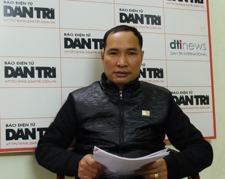 Ông Tuấn cho rằng UBND thị xã Từ Sơn đang xâm hại lợi ích của gia đình