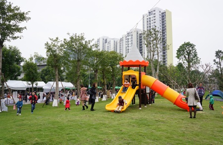 Precor cung cấp độc quyền thiết bị thể thao cho Ecopark - 3 Cư dân Ecopark không chỉ được tận hưởng bầu không gian xanh
