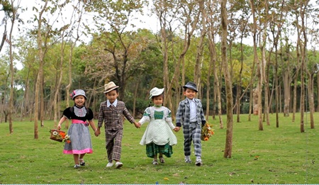 Cuộc sống xanh ở Ecopark - 13 Công viên Mùa Hạ đã trở thành điểm vui chơi lý tưởng cho các cháu nhỏ