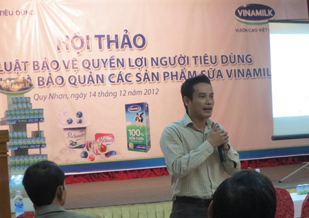 Vinamilk đến với người tiêu dùng Bình Định - 2 Ông Phạm Lê Thái - Trưởng bộ phận Marketing ngành hàng Sữa chua ăn