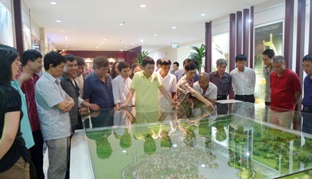 Ông Lê Đình Vinh, Phó chủ tịch HĐQT FLC Group phát biểu chào mừng.