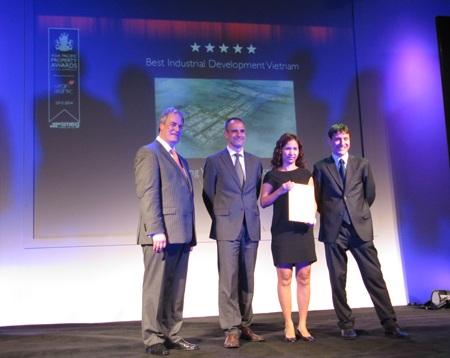 Viglacera Land đã vinh dự nhận được giải thưởng Bất động sản quốc tế