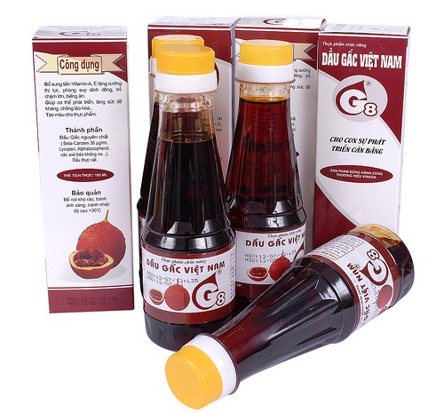 Dầu gấc giúp trẻ tăng chiều cao - 3 Phòng chữa thiếu Vitamin A và E