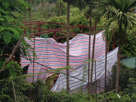 Quyết định cưỡng chế công trình không phép tại quận Tây Hồ - 1 Công trình không phép PV Dân trí chụp ngày 28/7/2013 (Ảnh: Vũ Văn Tiến)