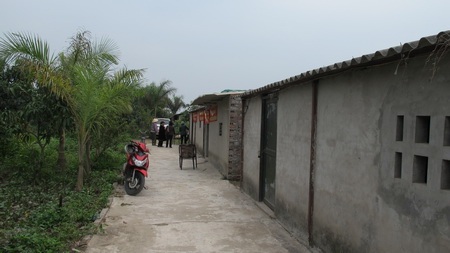 Khu đất nằm trong diện GPMB ở phường Trần Phú, quận Hoàng Mai