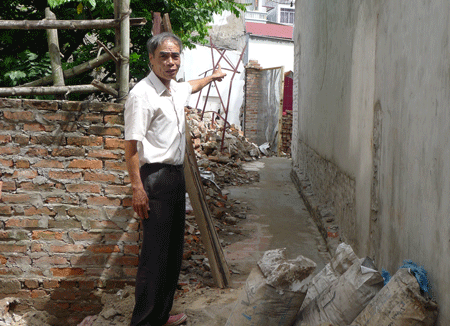 Bỗng dưng mất đất tổ tiên vì quyết định khuất tất của xã Cổ Nhuế - 4 Ông Đoàn khẩn thiết đề nghị các cơ quan chức năng xem xét lại vụ việc