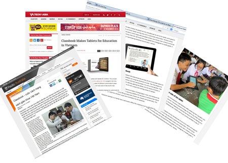 Báo nước ngoài đưa tin về sách giáo khoa điện tử ở Việt Nam