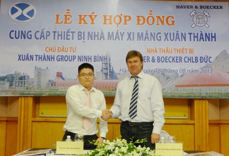 Xi măng Xuân Thành sử dụng dây chuyền hiện đại của Đức - 1 Xi măng Xuân Thành sử dụng dây chuyền hiện đại của Đức