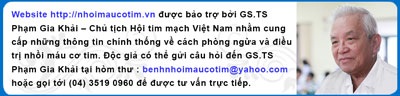 Những nhầm tưởng về nhồi máu cơ tim và đau tức ngực - 3 PV