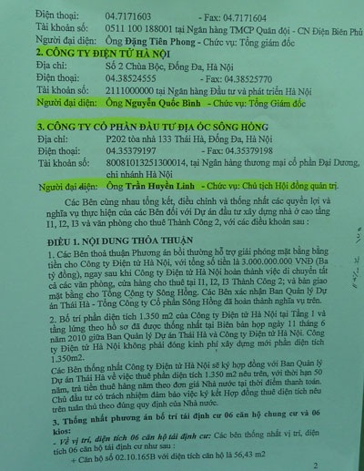 Chủ đầu tư bức xúc vì bị thanh tra ngược - 3 Chủ đầu tư đã thực hiện đầy đủ nội dung Biên bản 126