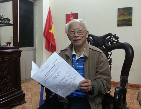 Quận Hoàng Mai thu hồi đất của gia đình chính sách thiếu căn cứ - 5 UBND phường Tân Mai không đưa ra được hồ sơ chứng minh diện tích mà