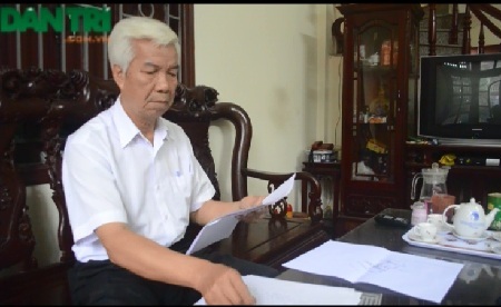 UBND xã Phùng Chí Kiên "phớt lờ" công luận - 1 Ông Vũ Bá Cường chưa đòi được quyền lợi hợp pháp