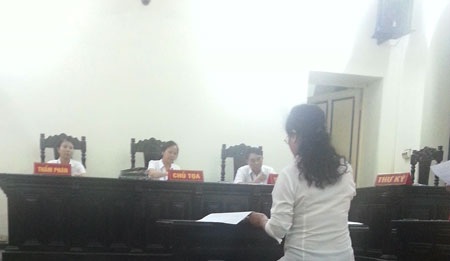 Phiên xét xử ngày 26/8/2013 tại Tòa án TP Hà Nội