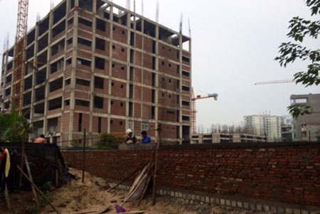 Công ty Thăng Long công khai quyết định điều chỉnh dự án ở Mỹ Đình - 2 Công ty Thăng Long khẳng định việc xây tường chỉ nhằm đảm bảo an ninh, an toàn lao động