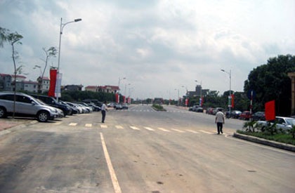 Dự án sẽ kết nối hệ thống đường 40m đã đưa vào sử dụng ở khu vực Tả ngạn sông Hồng