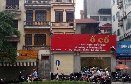 Đề nghị điều tra, làm rõ vụ hủy hoại tài sản ở 209 phố Xã Đàn