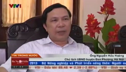 Truy trách nhiệm vụ biệt thự mọc tràn lan trên đất nông nghiệp ở Đan Phượng - 1 Ông Hoàng khẳng định sẽ xử lý nghiêm minh tình trạng vi phạm